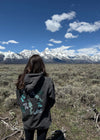 Embroidered NW Wild Flower Hoodie