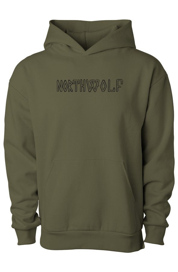 Embroidered Northwolf hoodie