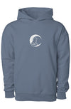 Embroidered Moon Wolf Hoodie