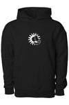 Embroidered Sun Wolf Hoodie