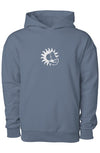 Embroidered Sun Wolf Hoodie