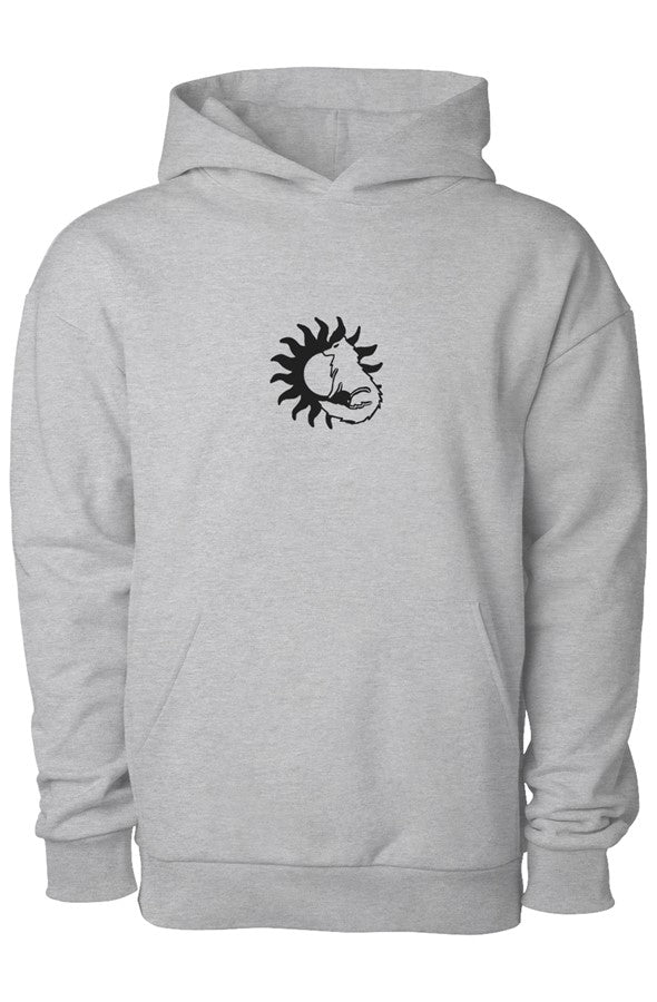 Womens Sun Wolf Hoodie