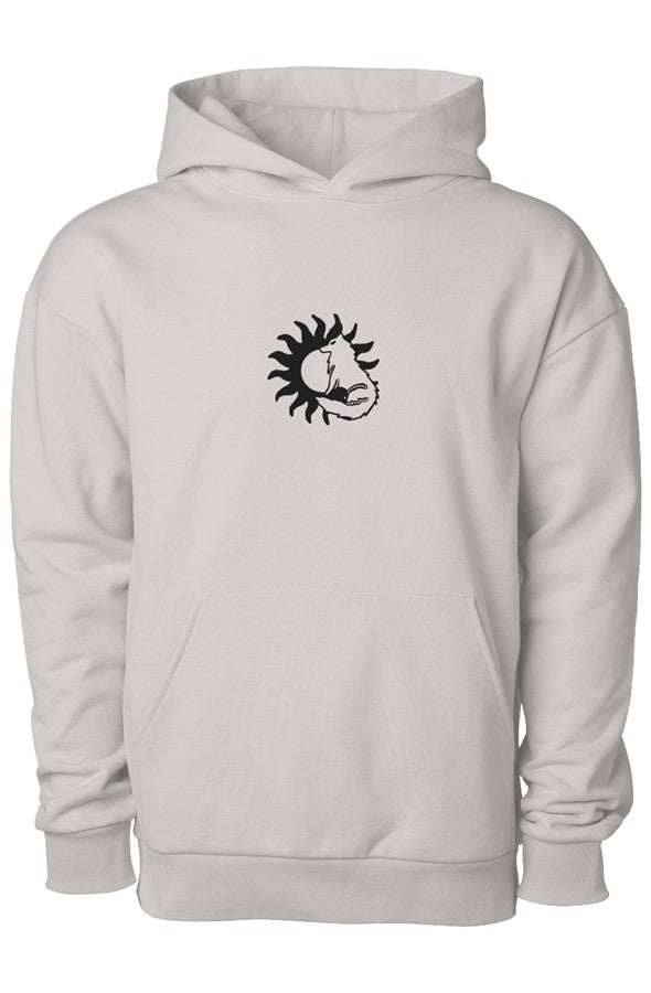 Womens Sun Wolf Hoodie
