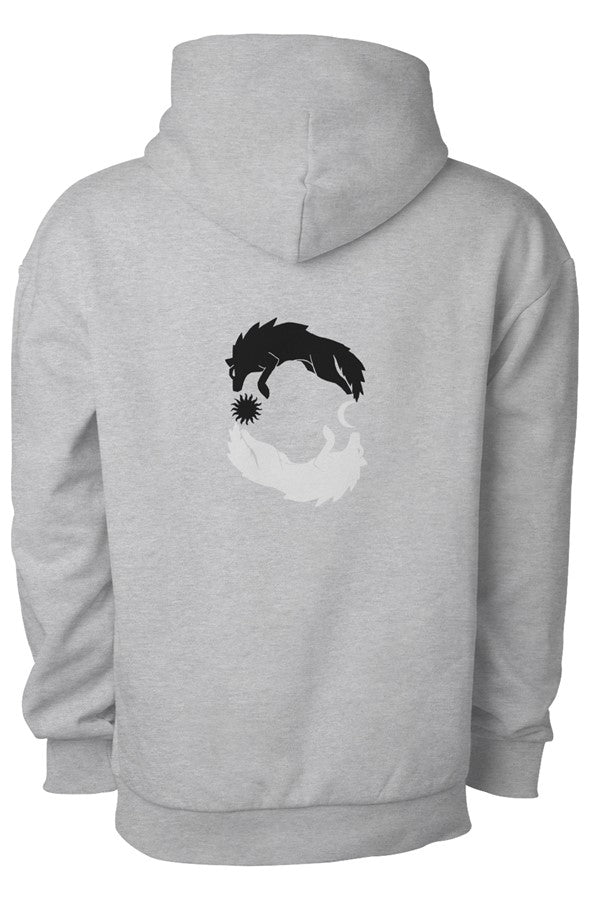 NW Wolves on the back