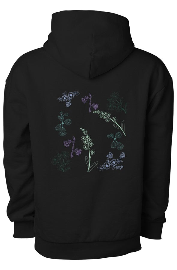 Embroidered NW Wild Flower Hoodie
