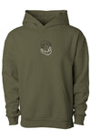 Embroidered Skoll & Hati Hoodie