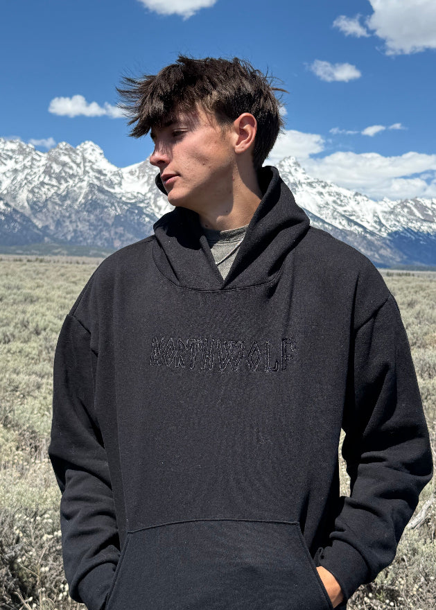 Embroidered Northwolf hoodie