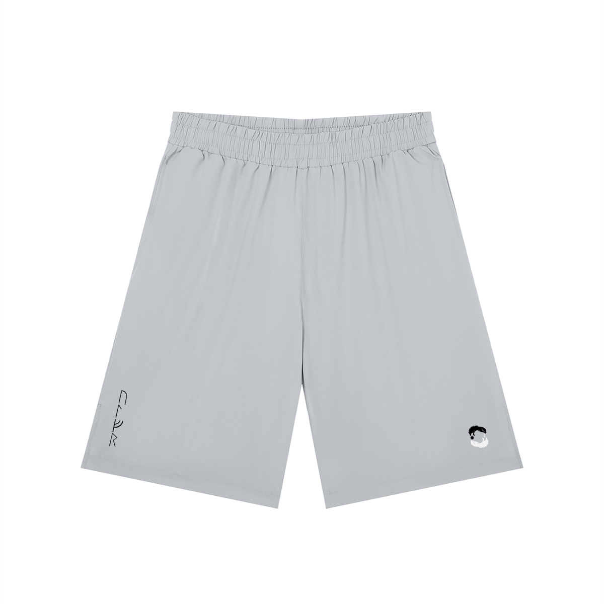 NORTHWOLF Solid Elastic Waist Shorts