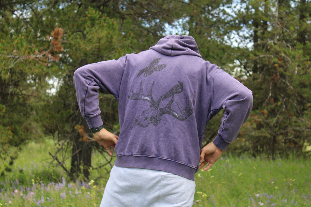 Huginn & Muninn Cotton Hoodie