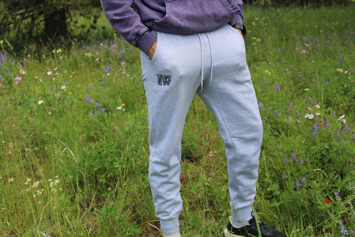Embroidered NW Joggers